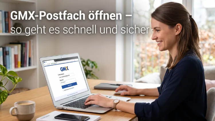 GMX-Postfach öffnen – so geht es schnell und sicher