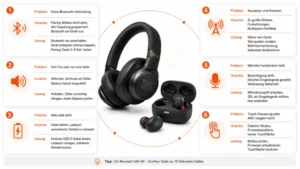 Häufigste Probleme bei JBL‑Kopfhörern – Ursachen & Lösungen