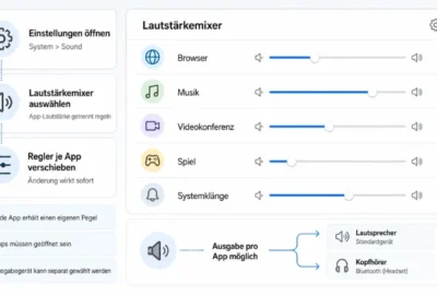 Lautstärke für Apps anpassen: So regeln Sie für jede separat