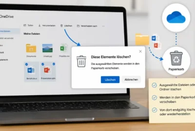 OneDrive-Abfrage „Diese Elemente löschen?“ Einfach erklärt