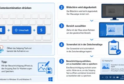 Snipping Tool mit Tastenkombination öffnen – so geht es