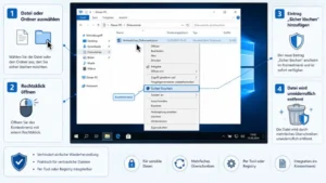 Windows 10: Sicheres Löschen zum Kontextmenü hinzufügen