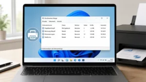 Windows 11/10: Aktuelle Druckaufträge in Warteschlange prüfen