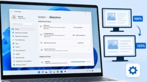 Windows 11/10: Anzeigeskalierungseinstellungen anpassen
