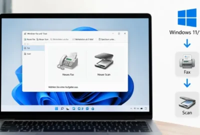 Windows 11/10: Fax und Scan öffnen – so geht’s