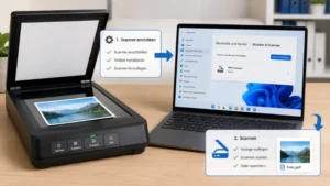 Windows 11/10: Scanner einrichten und scannen