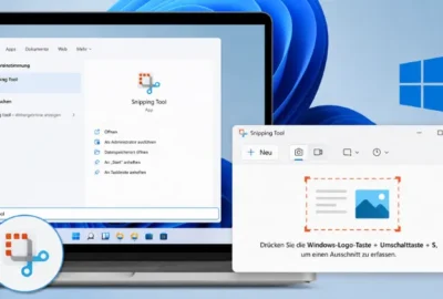 Windows 11/10: Snipping Tool öffnen – so geht’s