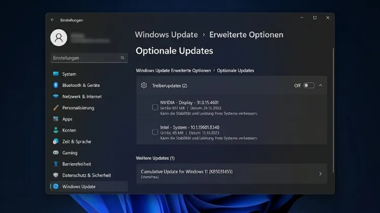 Windows Update und Treiber im Blick behalten
