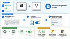 Zwischenablage öffnen: So geht’s in Windows 11 und 10